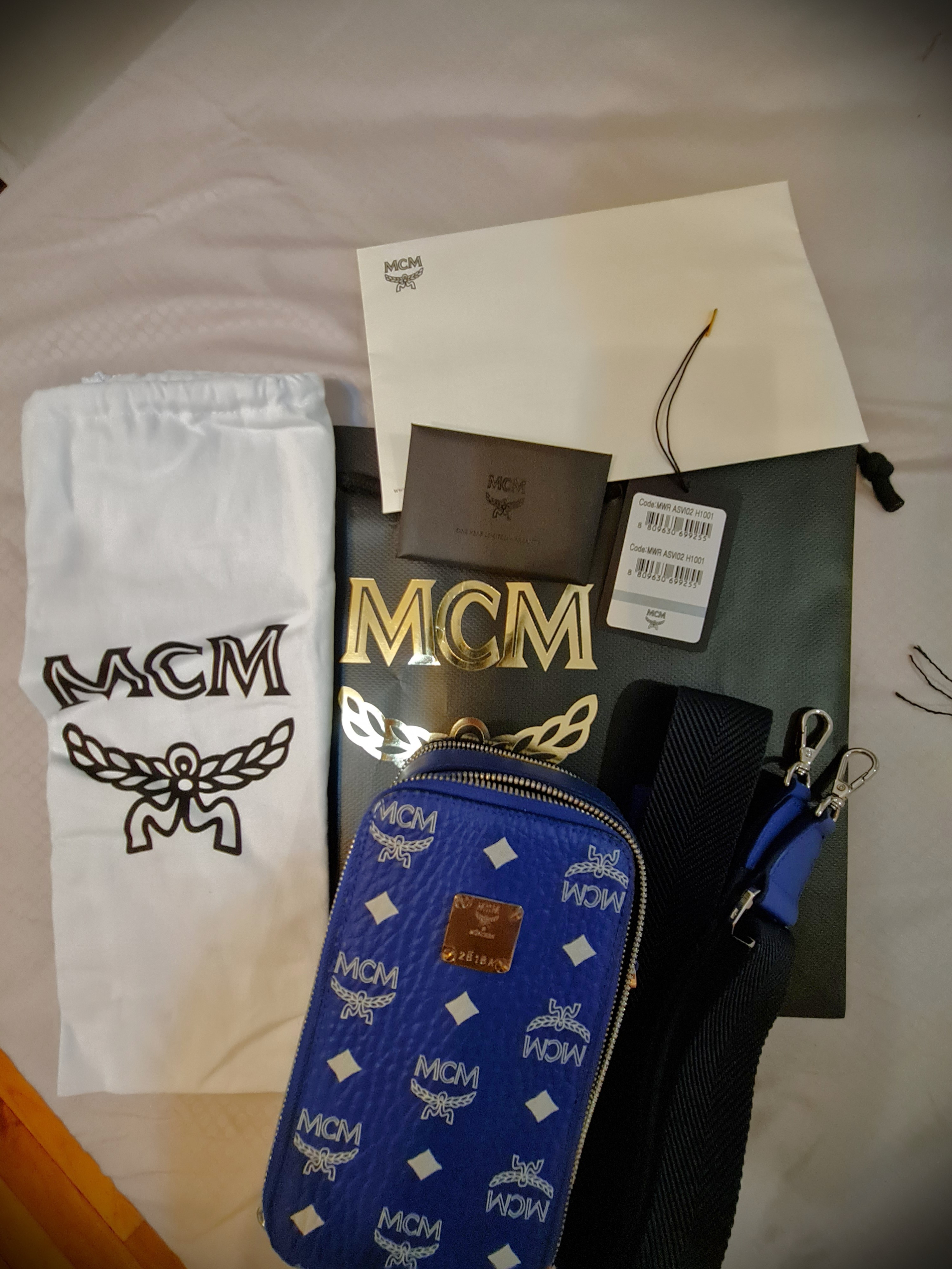 Mcm stark clearance modular belt bag