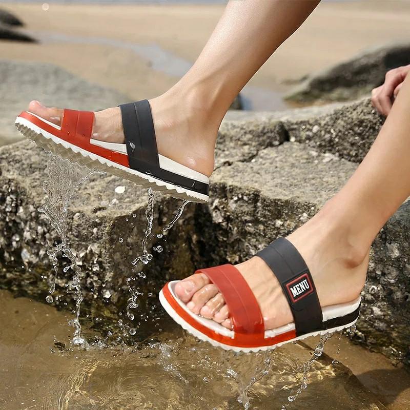 Mens dress on sale flip flops