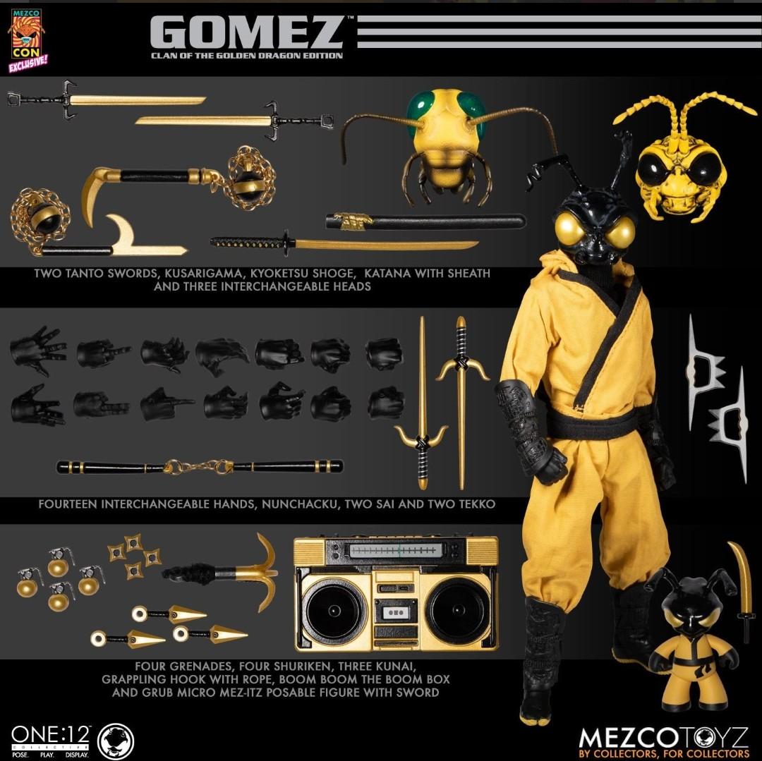 Mezco Gomez Clan of The Golden Dragon Edition, Hobbies & Toys