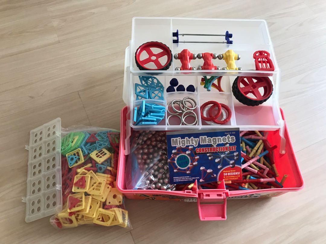 Mighty magnets construction set hot sale
