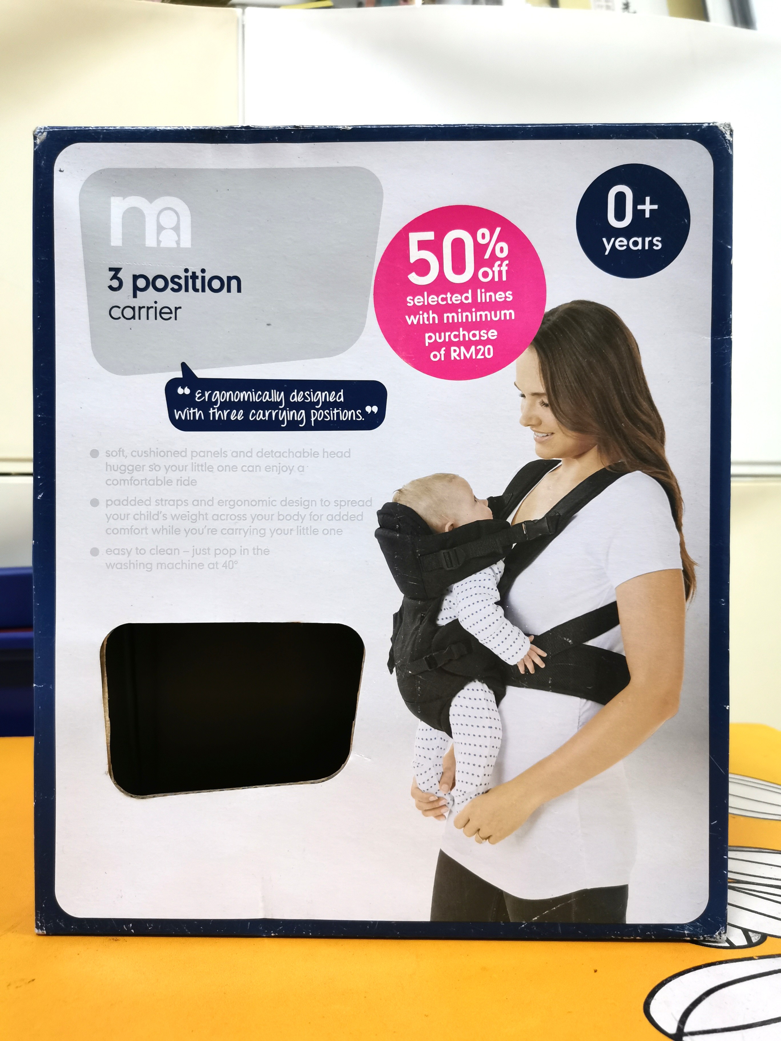 Ergo baby outlet carrier mothercare
