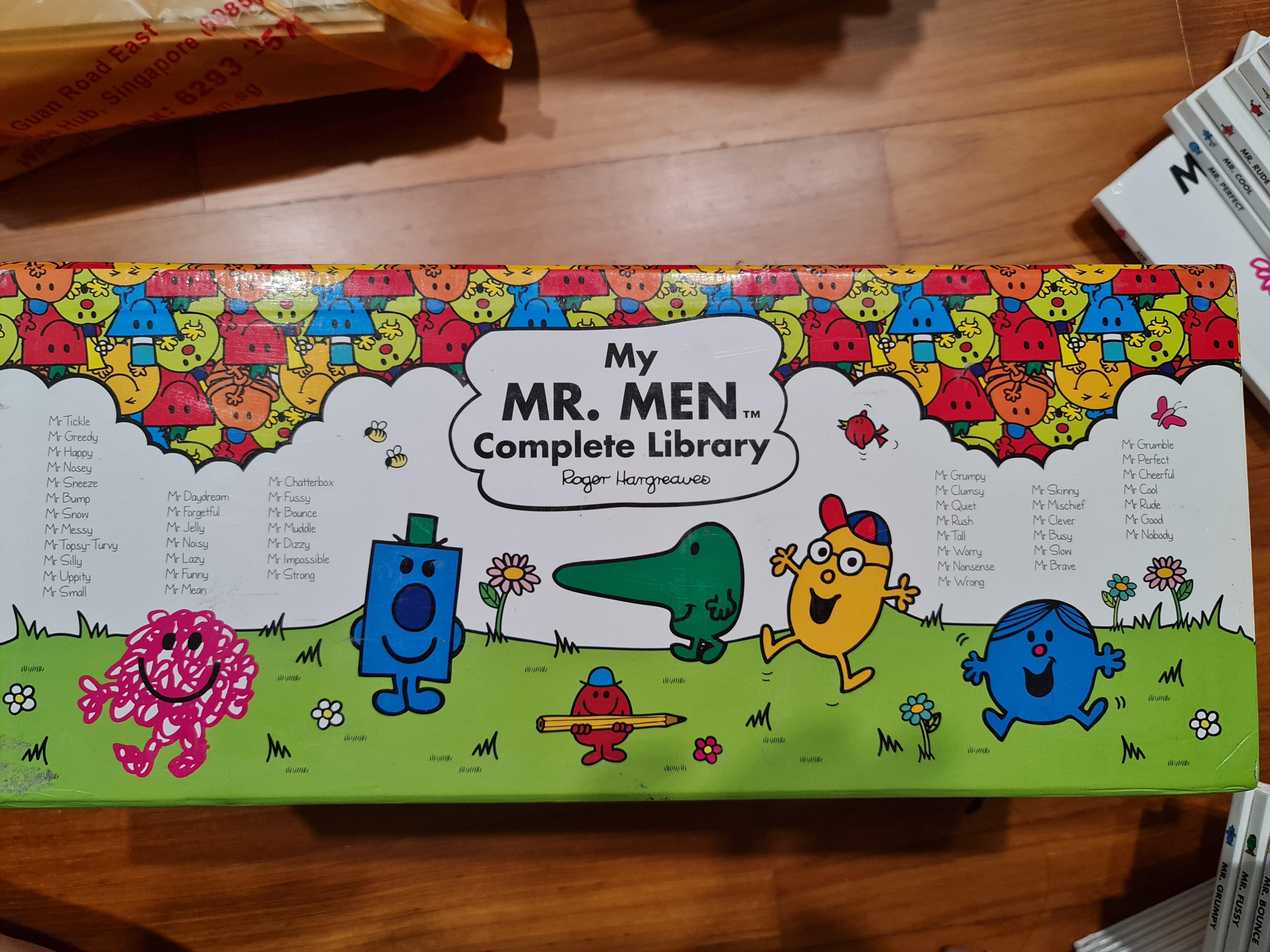 Mr Men Complete Library, Books & Stationery, Children's Books on Carousell