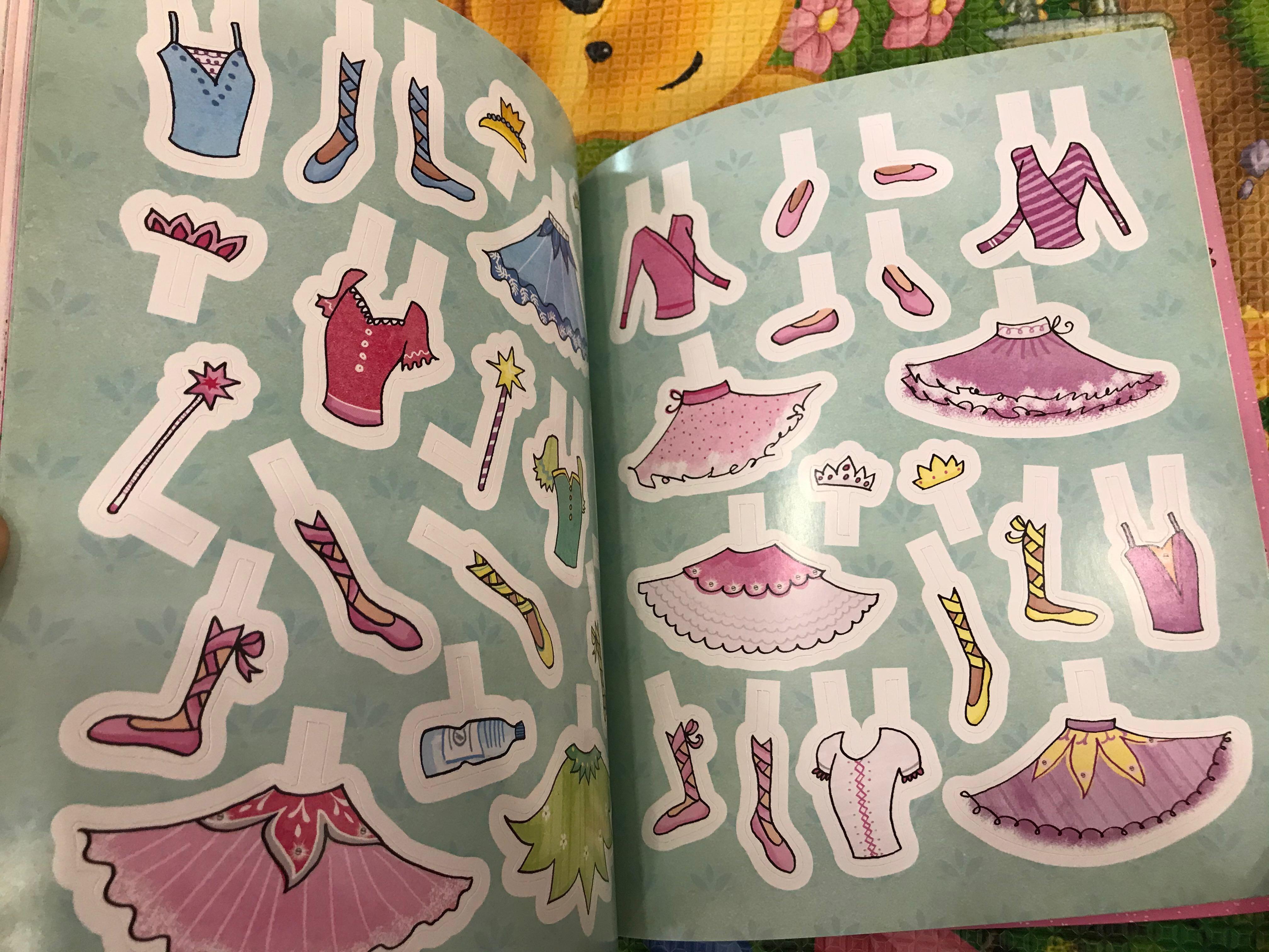 My giant dress deals up doll book