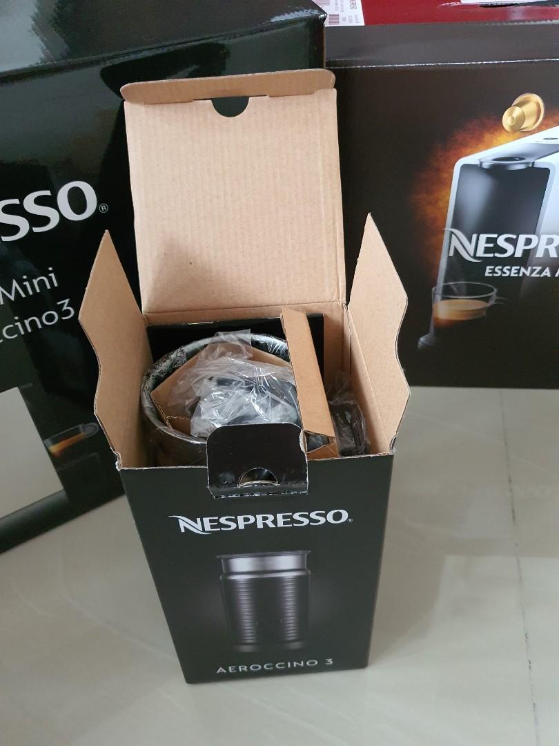 Nespresso Aeroccino3 Milk Frother Black Limited Edition Home Appliances Kitchenware On Carousell