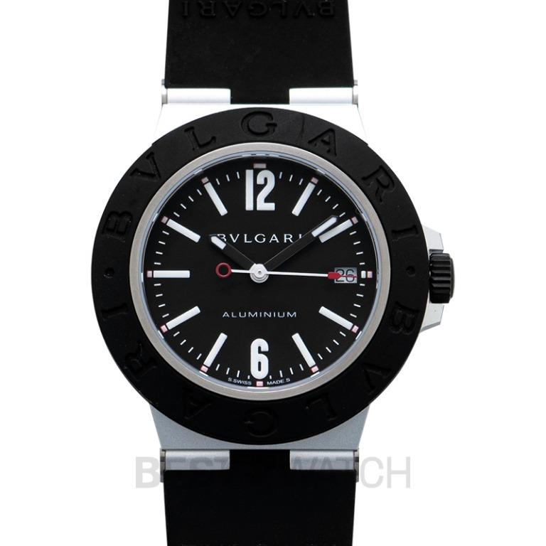 NEW Bvlgari Bvlgari Bvlgari Automatic Black Dial Aluminium Men s