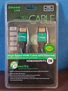 (New) High Speed HDMI Cable (2M)