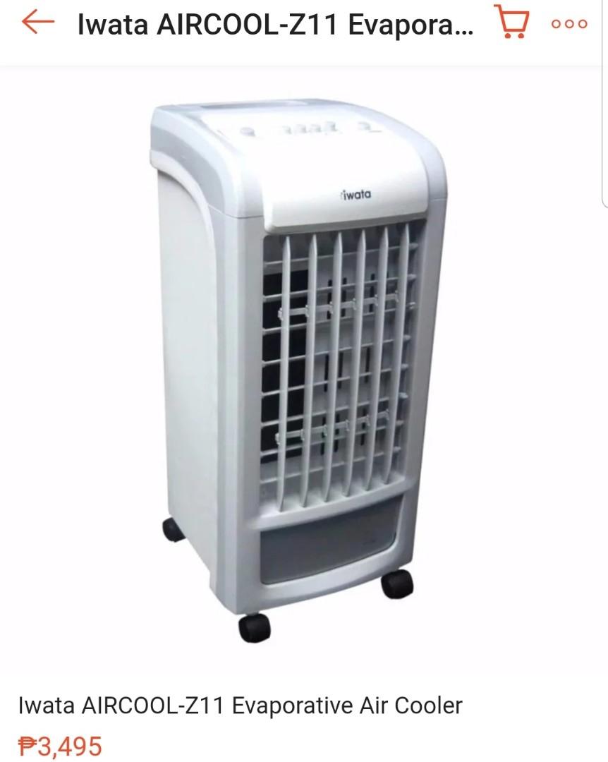 New Iwata Aircool Z11 3 in 1 air purifier humidifier air condition cooler