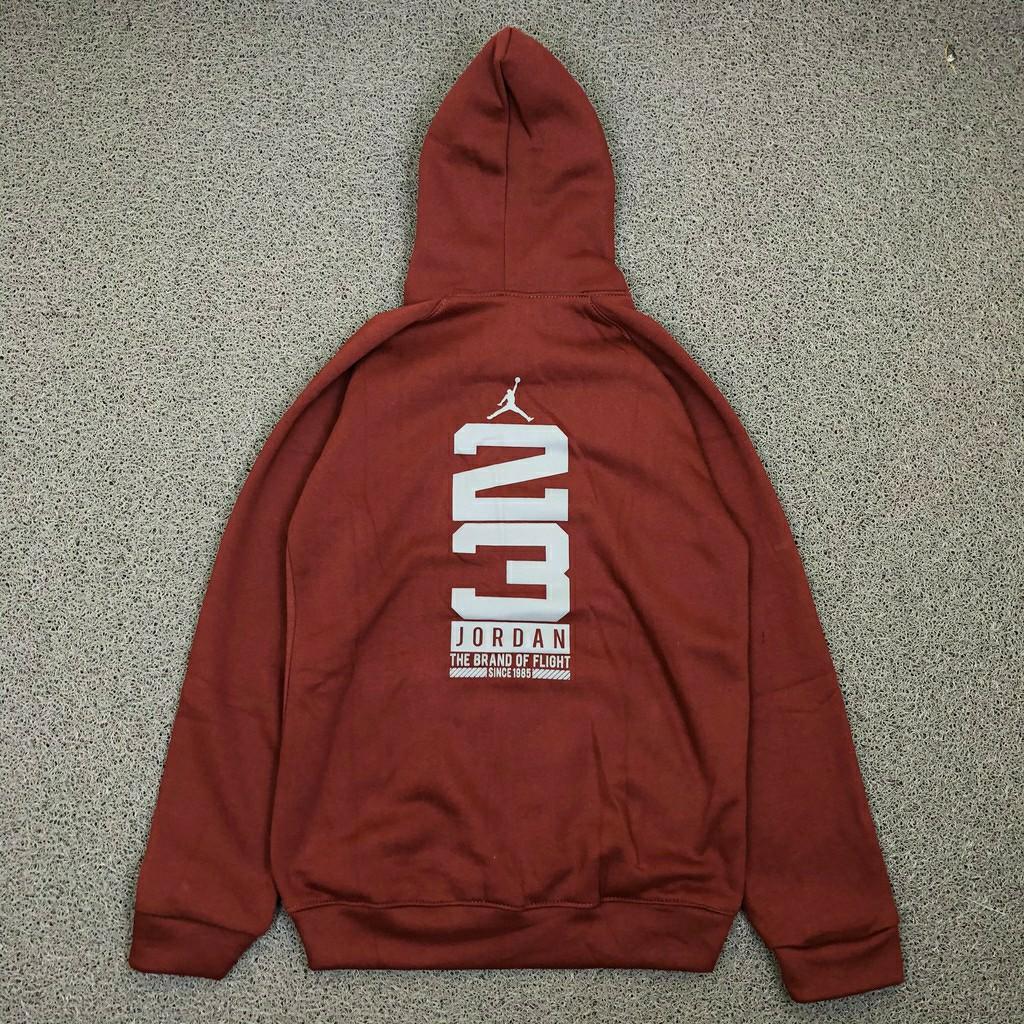 maroon jordan hoodie