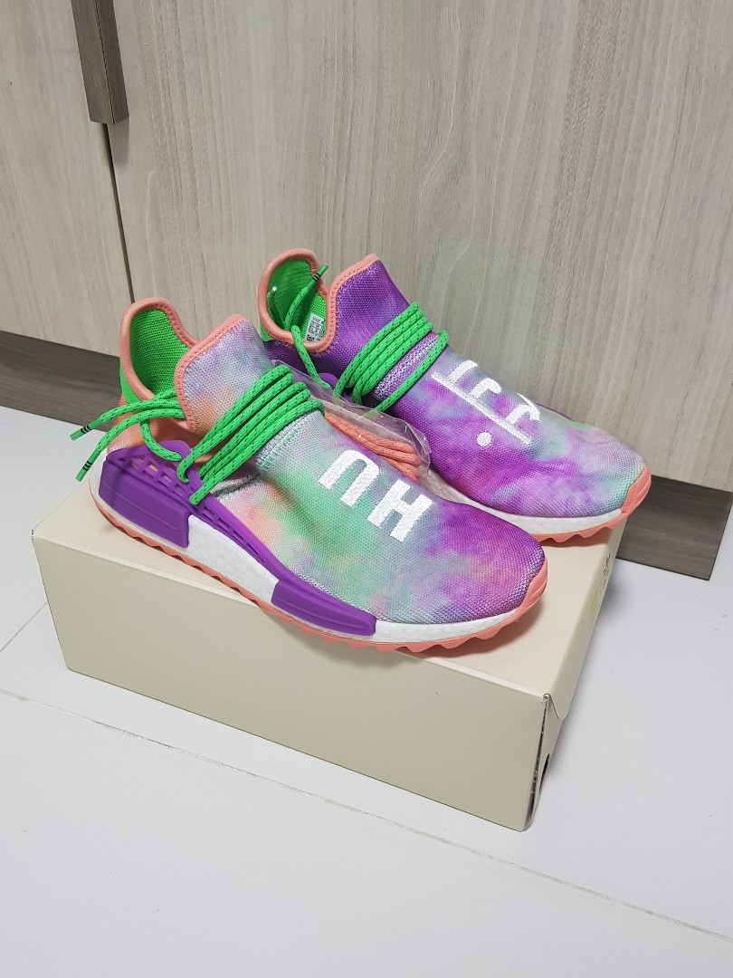 Nmd hu clearance holi chalk coral