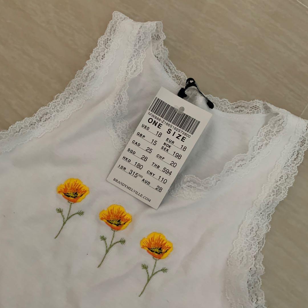 BNWT Brandy Melville/John Galt White Tiffany/Edith - Depop