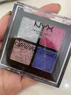 NYX sprinkle town eyeshadow palette
