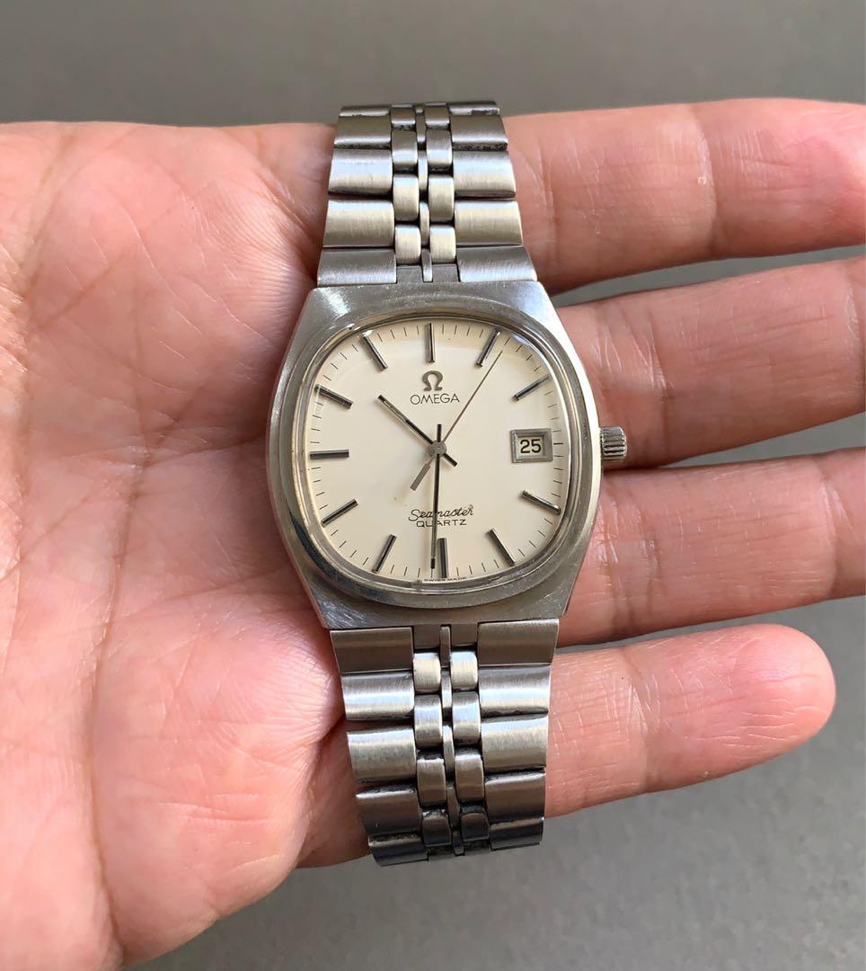 Omega seamaster hotsell tv dial quartz