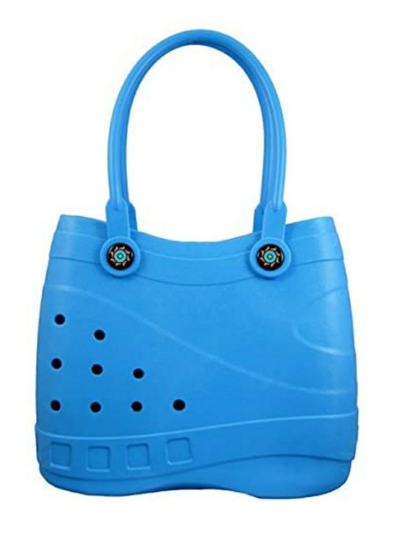 Optari Women s Sol Tote Bag STBLLG Large size Blue and Royal blue