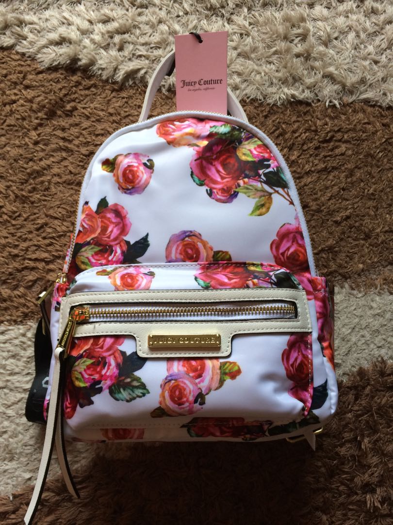 Original Juicy Couture WhiteBrand New Rose Print Rosie Floral
