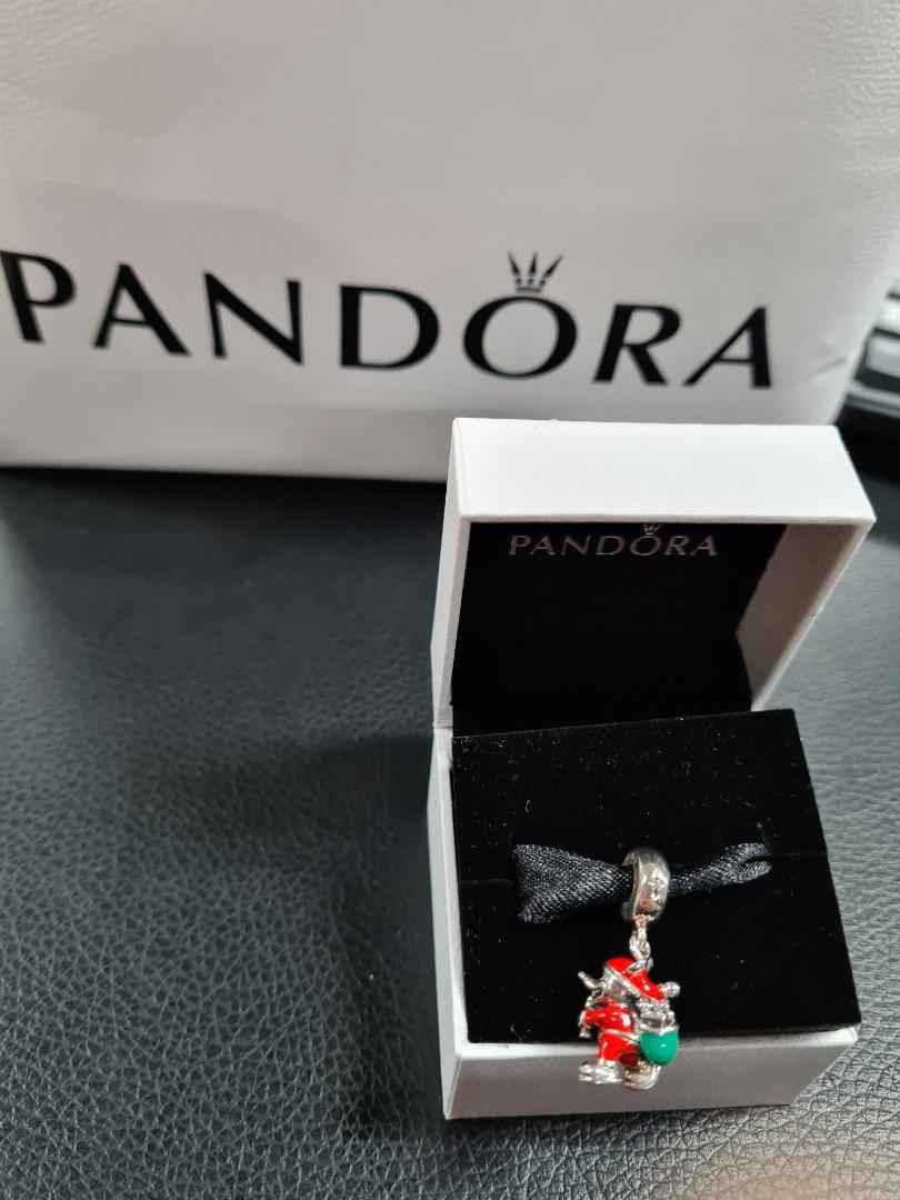 Pandora santa mickey charm on sale