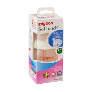 Pigeon Softouch Peristaltic Plus PP Bottle (160ml)