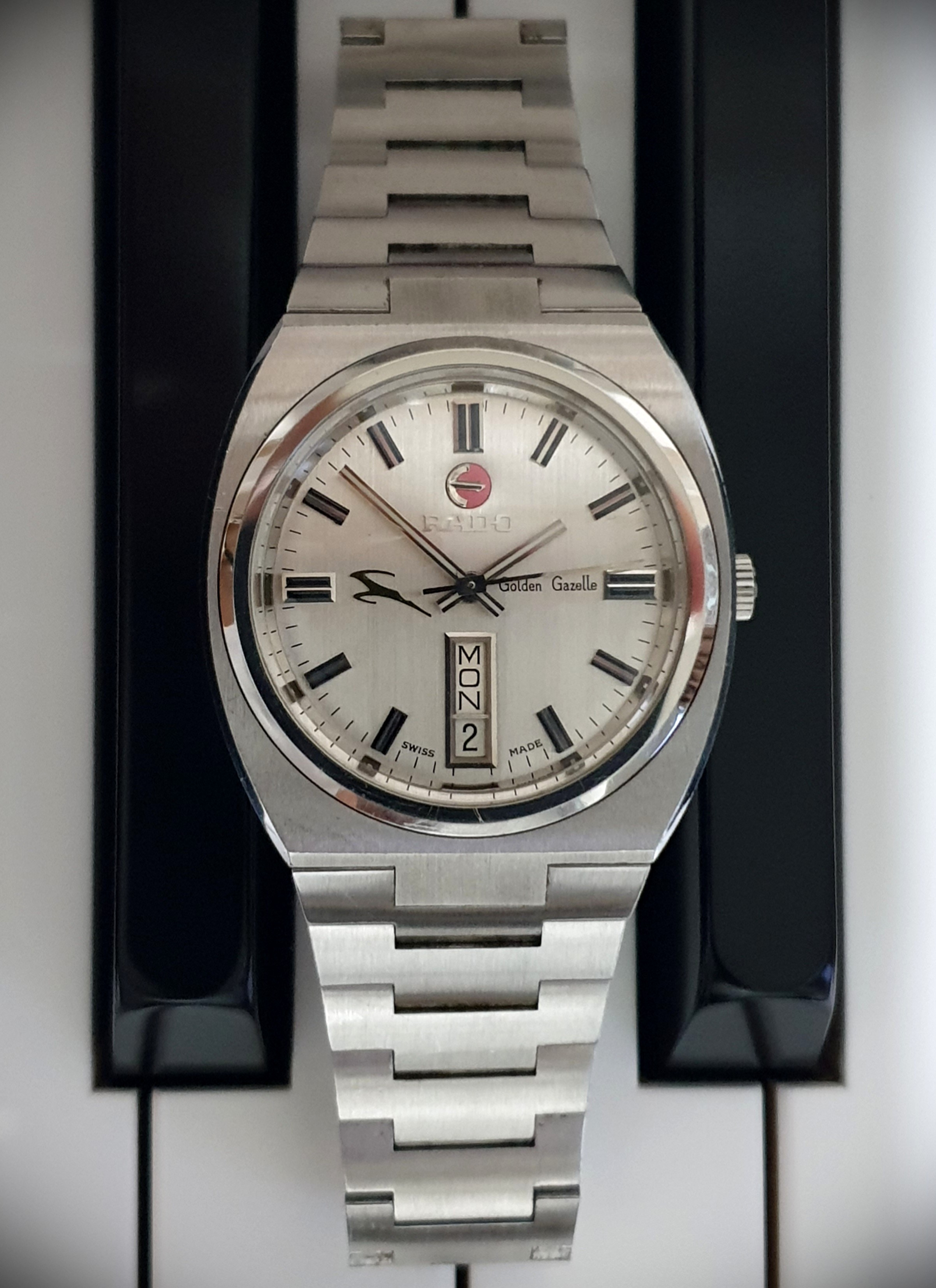 Rado Golden Gazelle Day Date Automatic Luxury Watches on Carousell