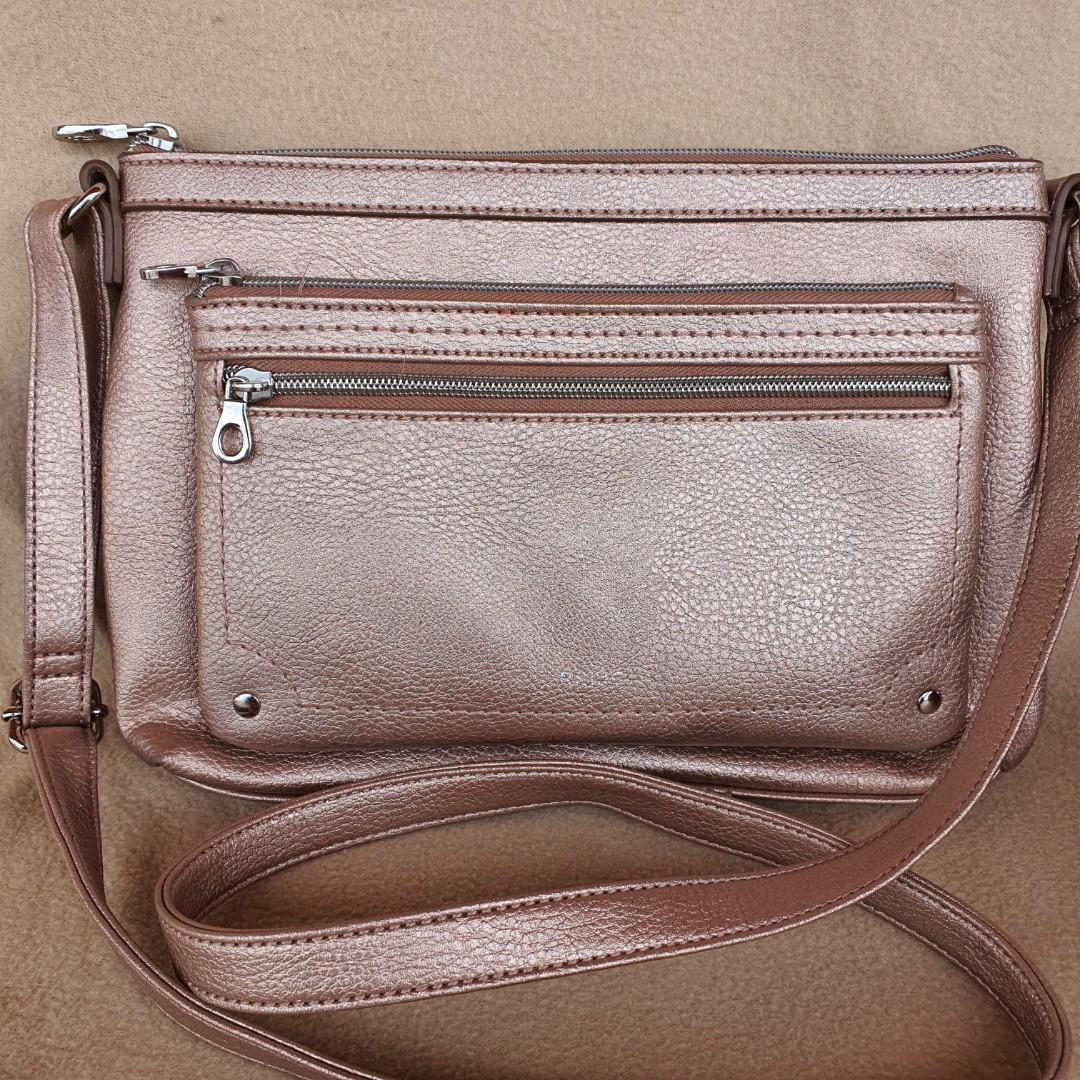 rose gold crossbody