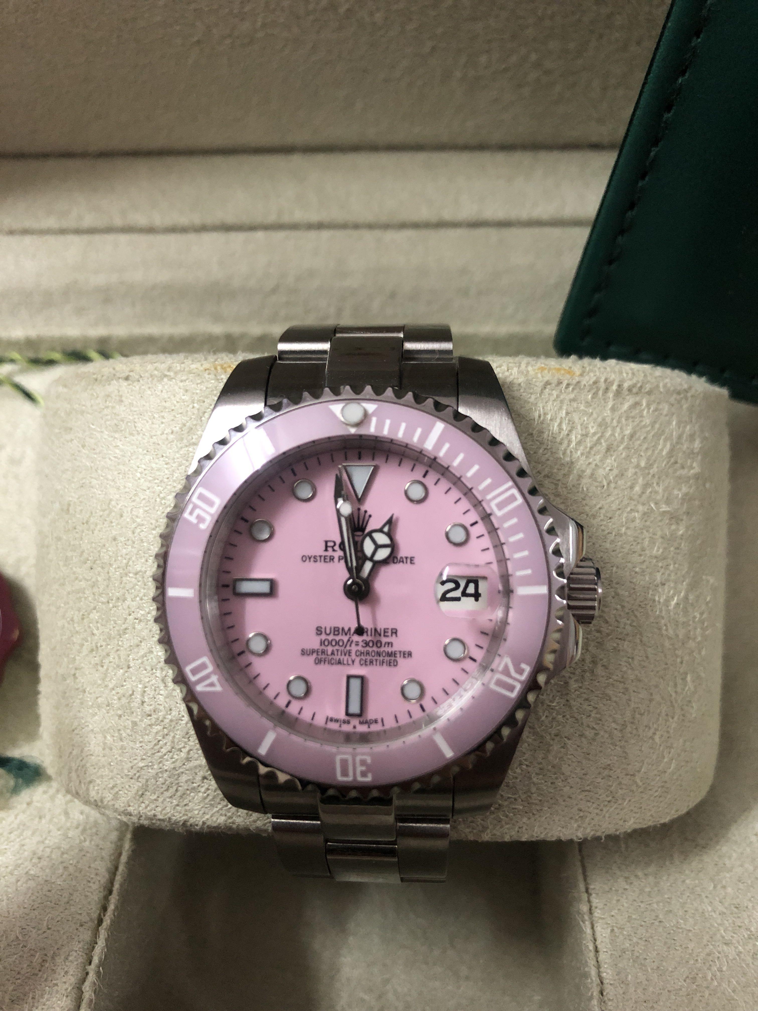 Pink submariner sales