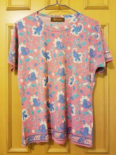 [靚媽環保sale] 95%new九成新千色店服裝veronese雪紡女仕女裝多款多色花紋上衣大碼L size ladies top