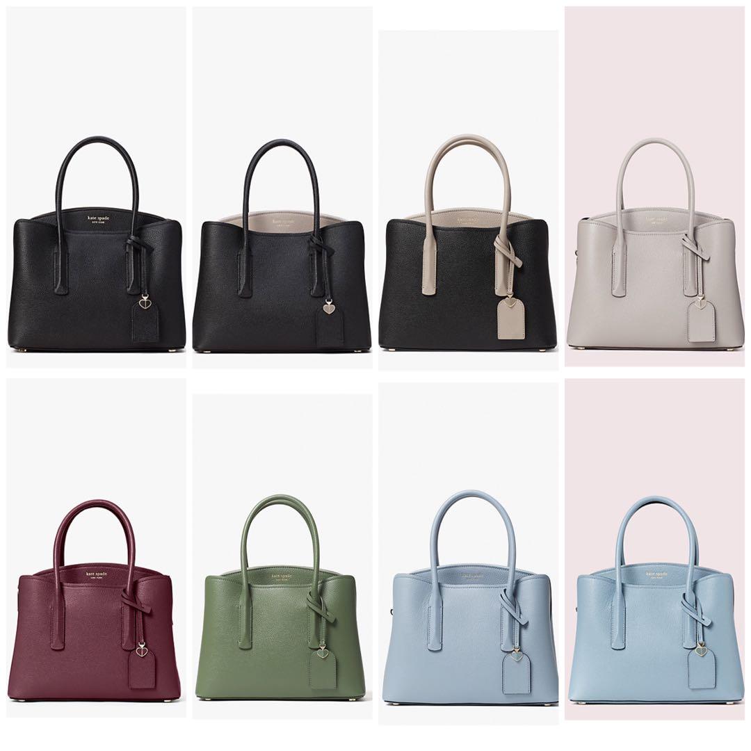 kate spade medium black margaux bag
