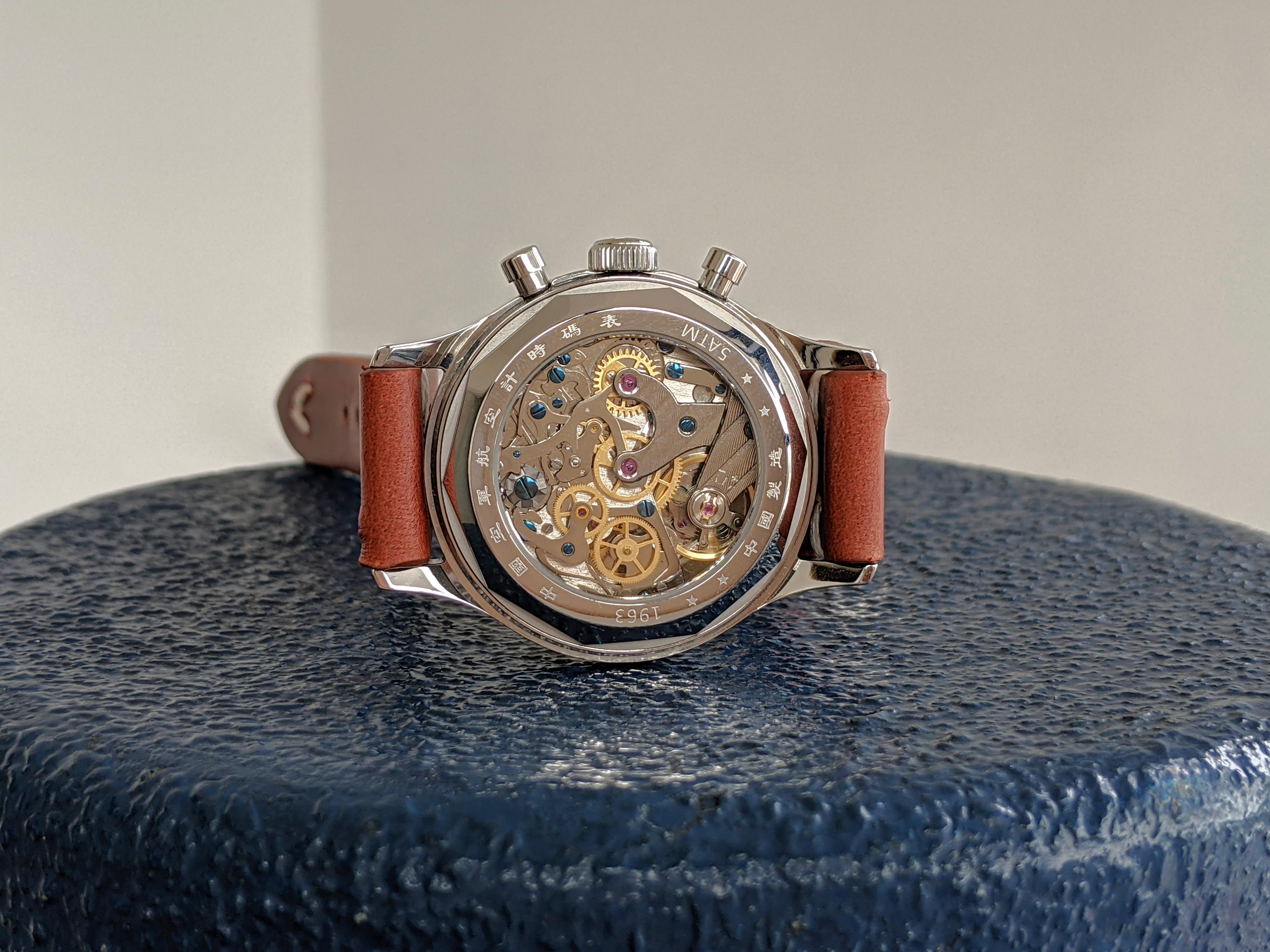 seagull 1963 mechanical chronograph