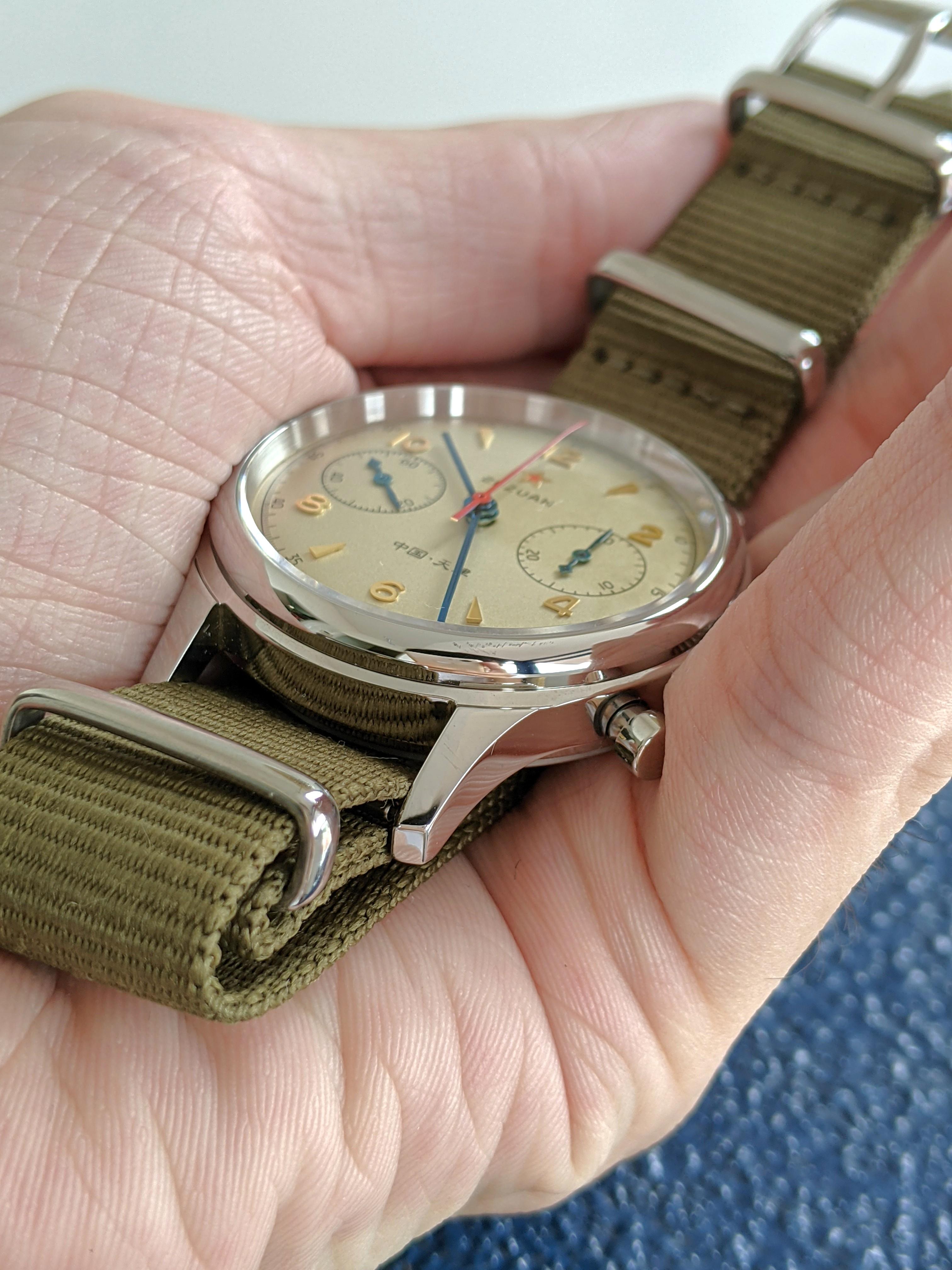 seagull 1963 mechanical chronograph