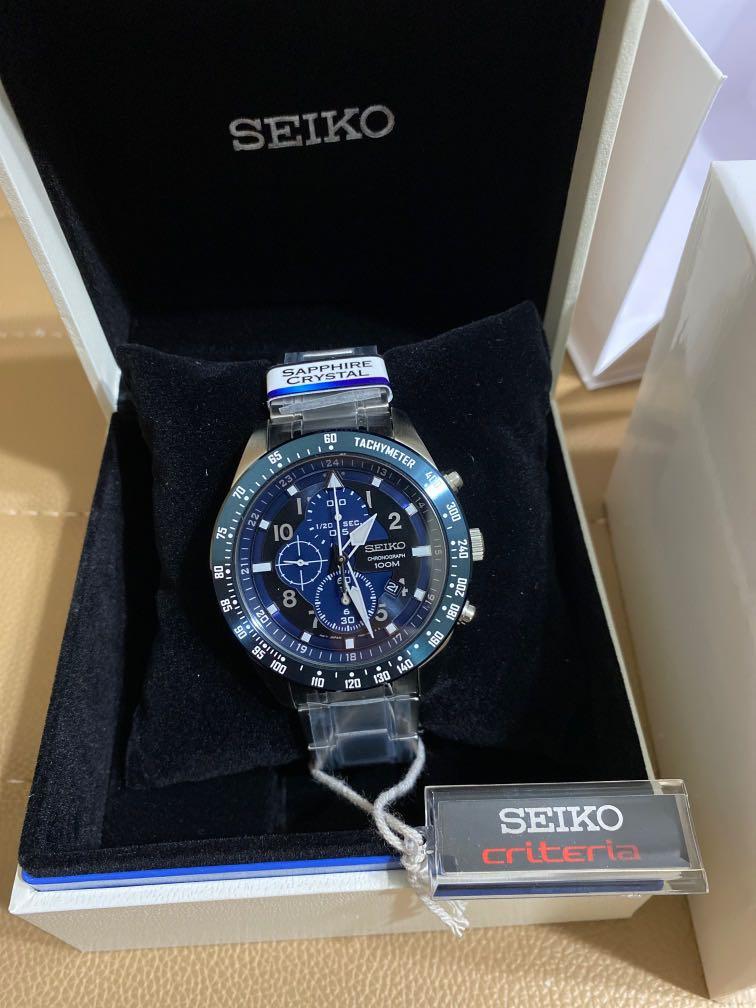 Seiko Criteria Quartz Chronograph SNDH39P1