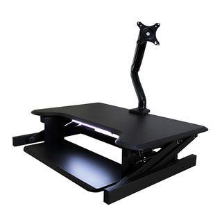 ✔️SG 3-in-1#Ergonomic Height Adjustable Sit-Stand Workstation#Desk#Table