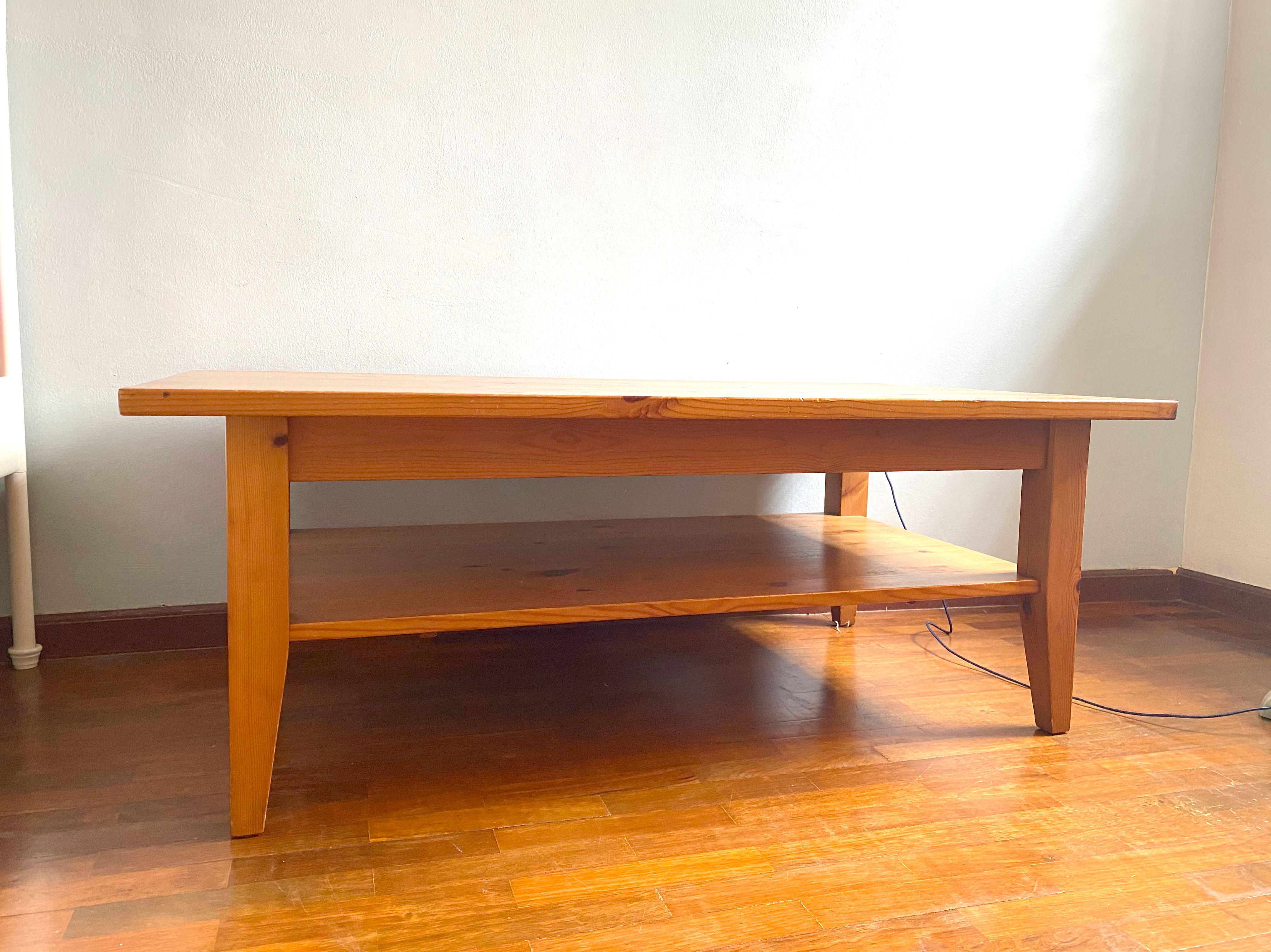 Ikea solid wood sales coffee table