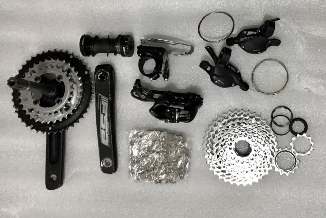 sram 2x9 groupset