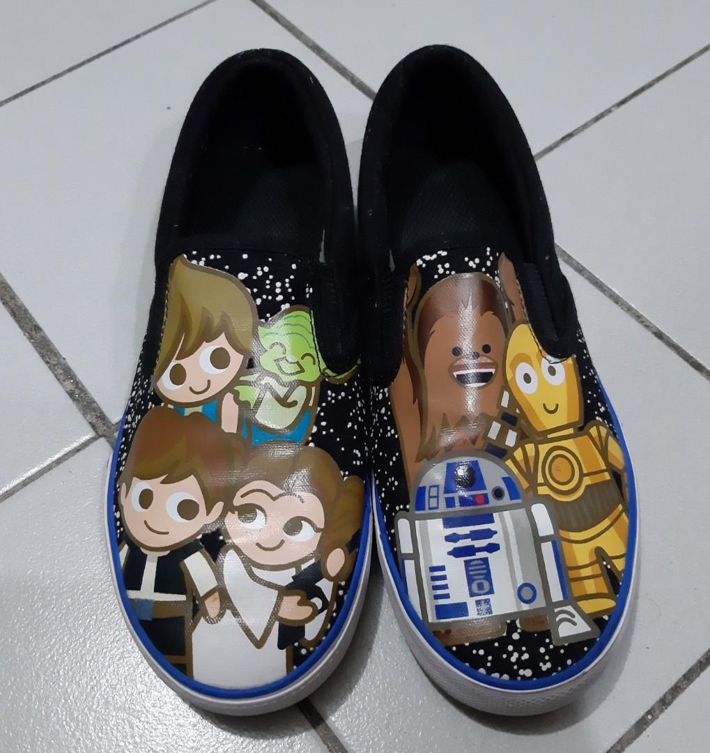 star wars canvas shoes
