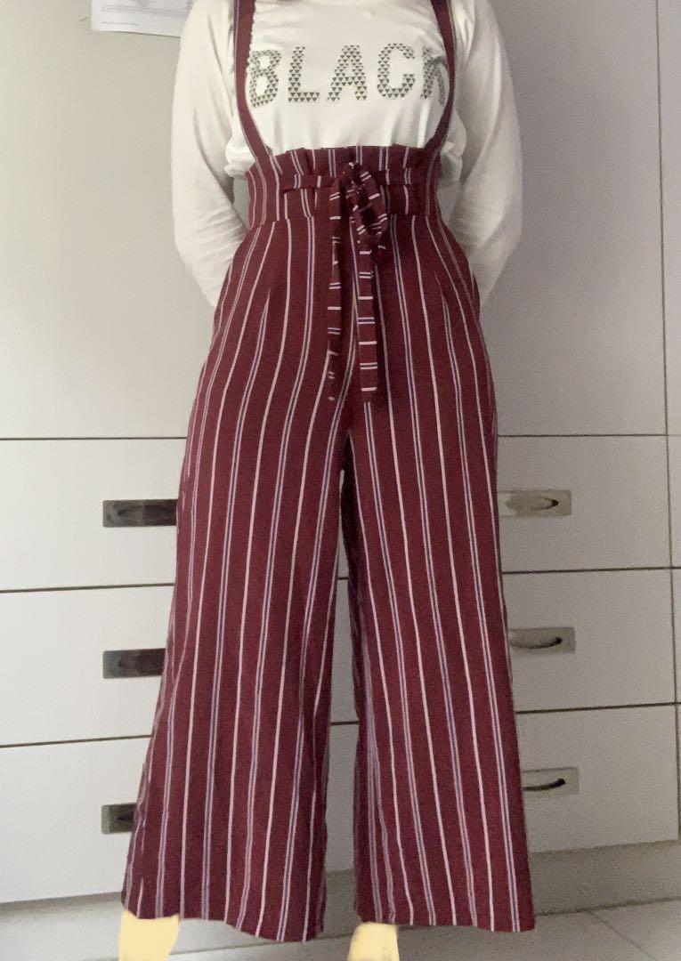 High waist half jumpsuit hot sale