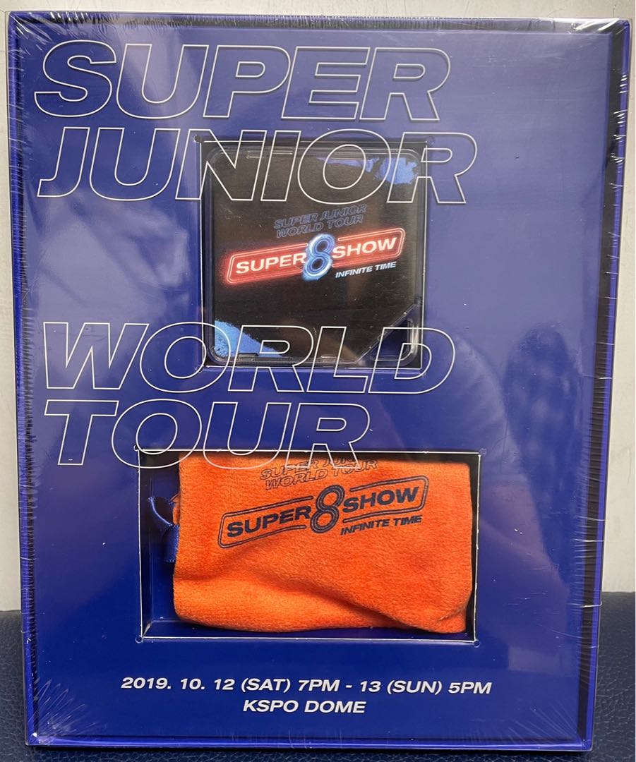 Super Junior Super Show 8 SS8 DVD 全部未拆, 興趣及遊戲, 收藏品