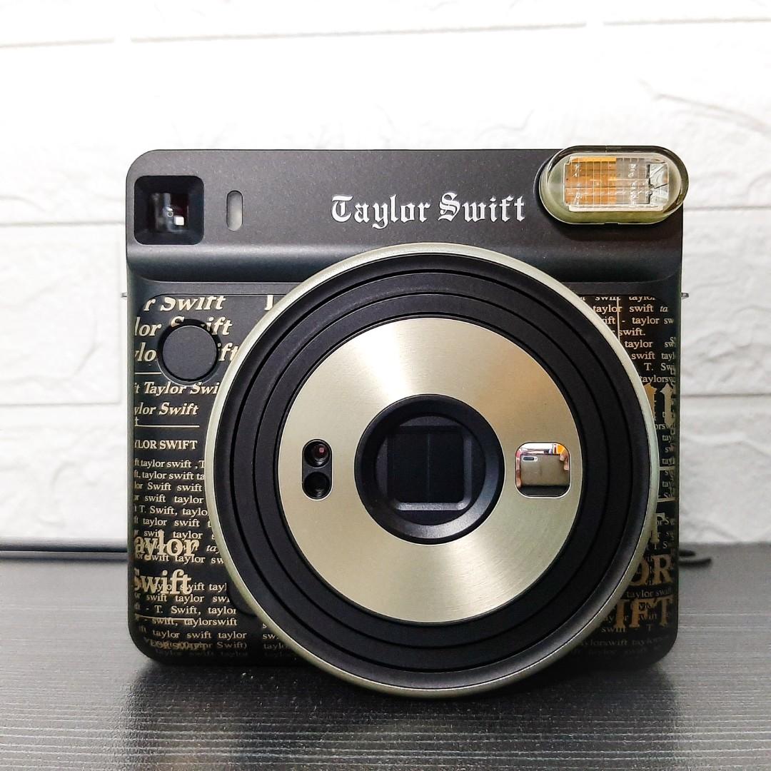 Taylor Swift Limited Edition Fujifilm Instax Camera (Category: Voice Recorders) located in Manila. Submitted by meredith89 (Listing ID 1046603261, Image 2). Description: Taylor Swift Limited Edition Instax SQ6 💫💖 Package includes: 1 pc camera unit 3 pcs color flash gels (violet,orange,green) 1 pc necklace strap 1 set of user manual No films included PM for more info.