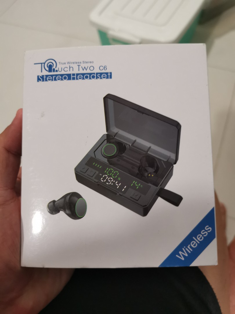 Touch Two C6 earbuds, Audio, Earphones 