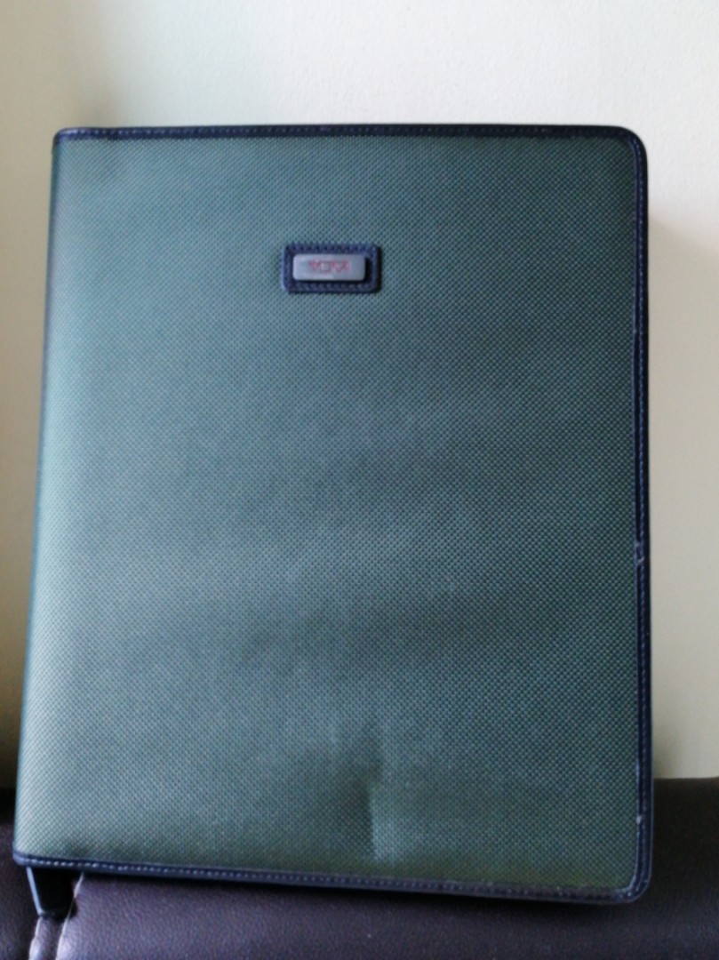 TUMI notepad portfolio, Computers & Tech, Parts & Accessories, Other Accessories on Carousell