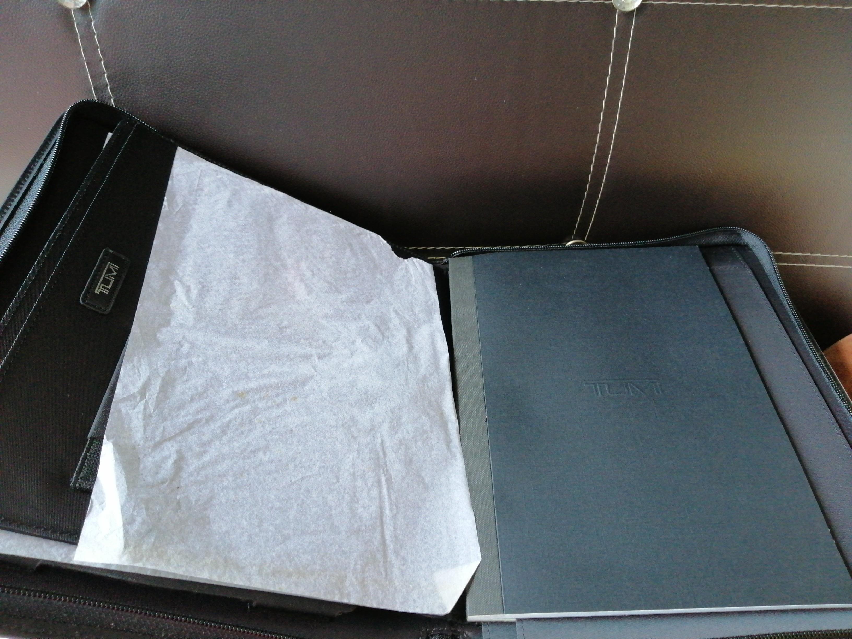 TUMI notepad portfolio, Computers & Tech, Parts & Accessories, Other Accessories on Carousell
