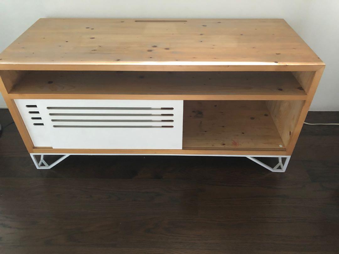 Tv cabinet (Category: Shelves, Cabinets & Racks) located in Makati City. Submitted by sharingtree (Listing ID 1052171628, Image 2). Description: L 120cm W 50cm H 56 cm.