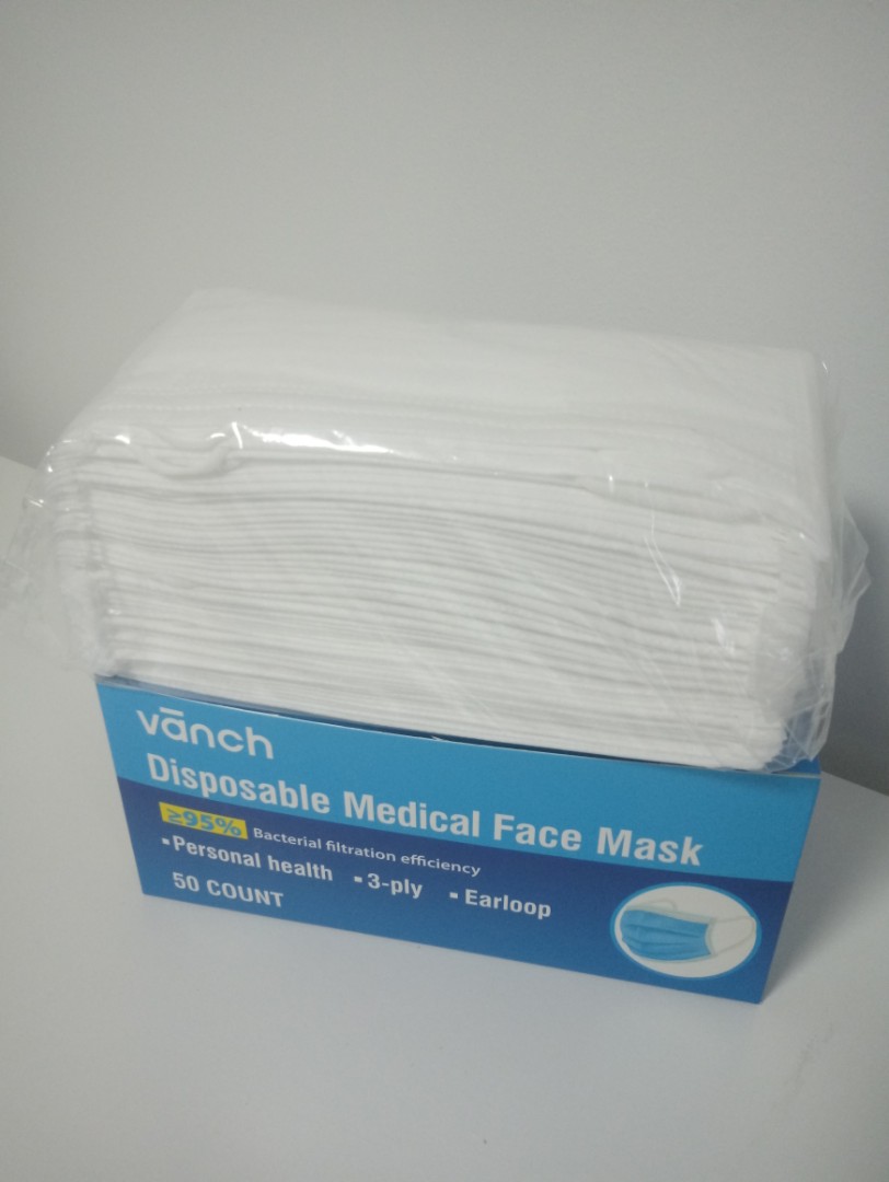 Vanch medical surgical mask, Health & Nutrition, Face Masks & Face