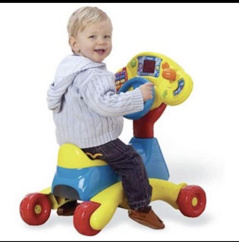 Vtech car and rocker with sound, Babies & Kids, Infant Playtime on ...
