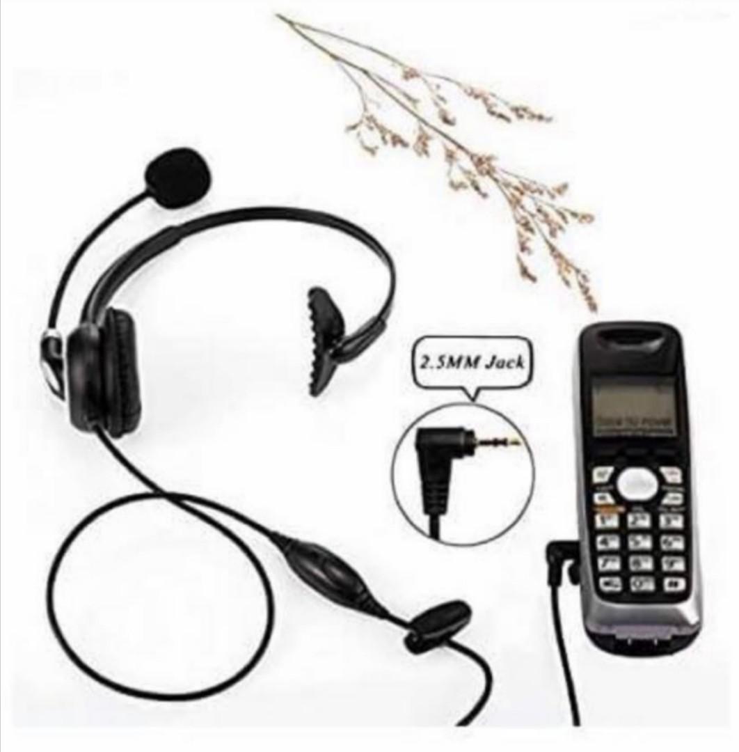 Dect phone with headset discount jack