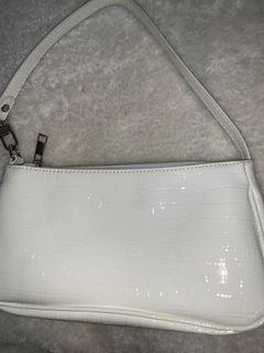 white purse
