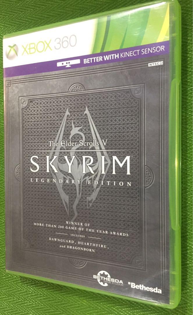 skyrim legendary edition xbox 360