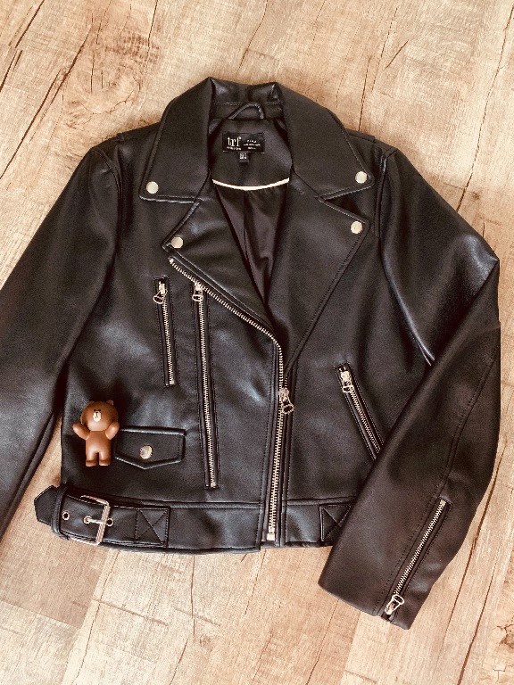 Trf leather jacket new arrivals