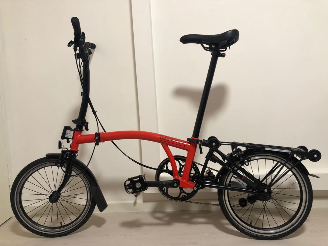 Rocket shop red brompton