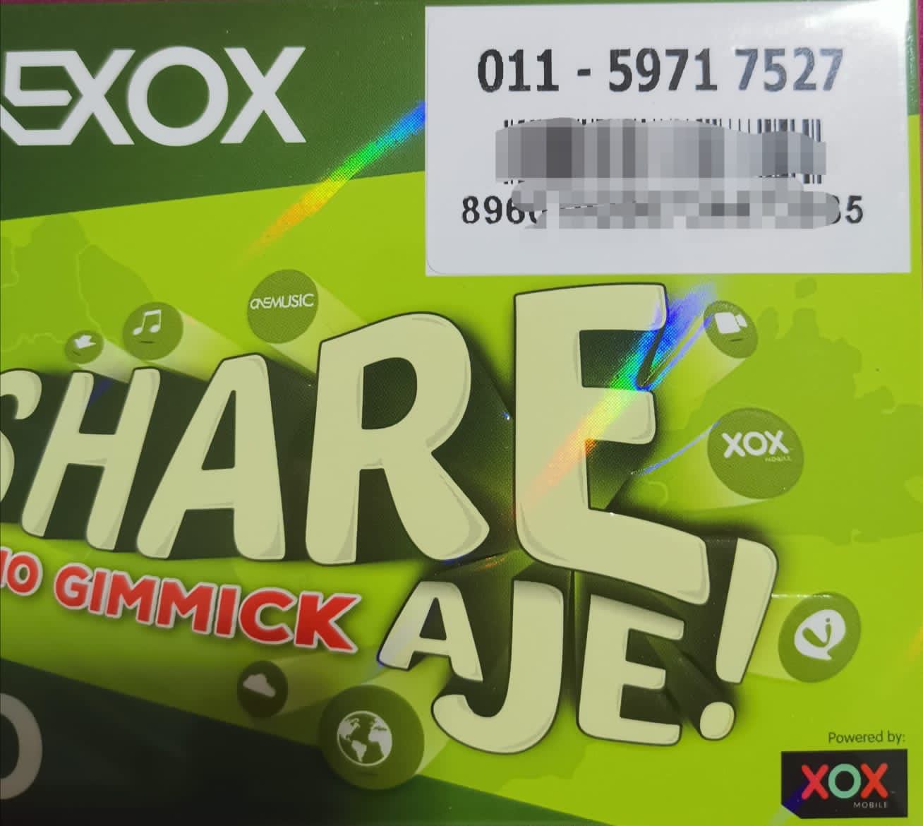 28 months validity Prepaid card Malaysia , Mobile Phones & Gadgets