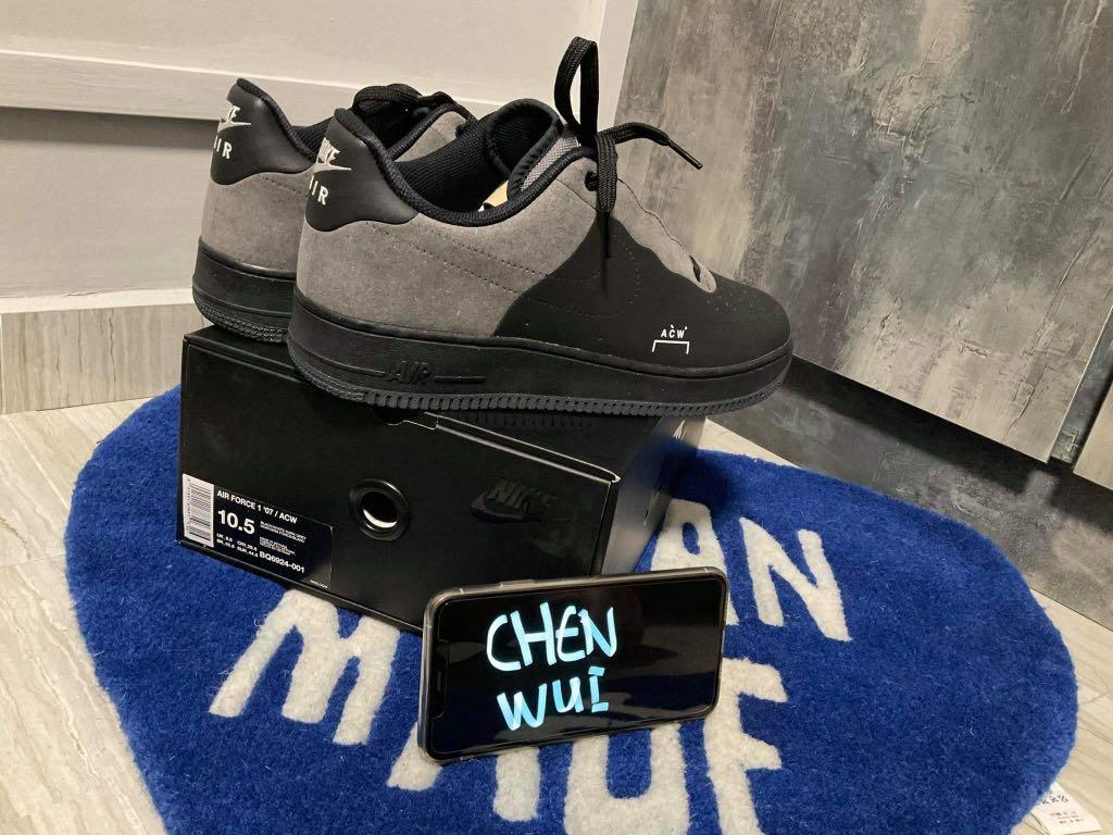 Air force 1 hotsell acw black