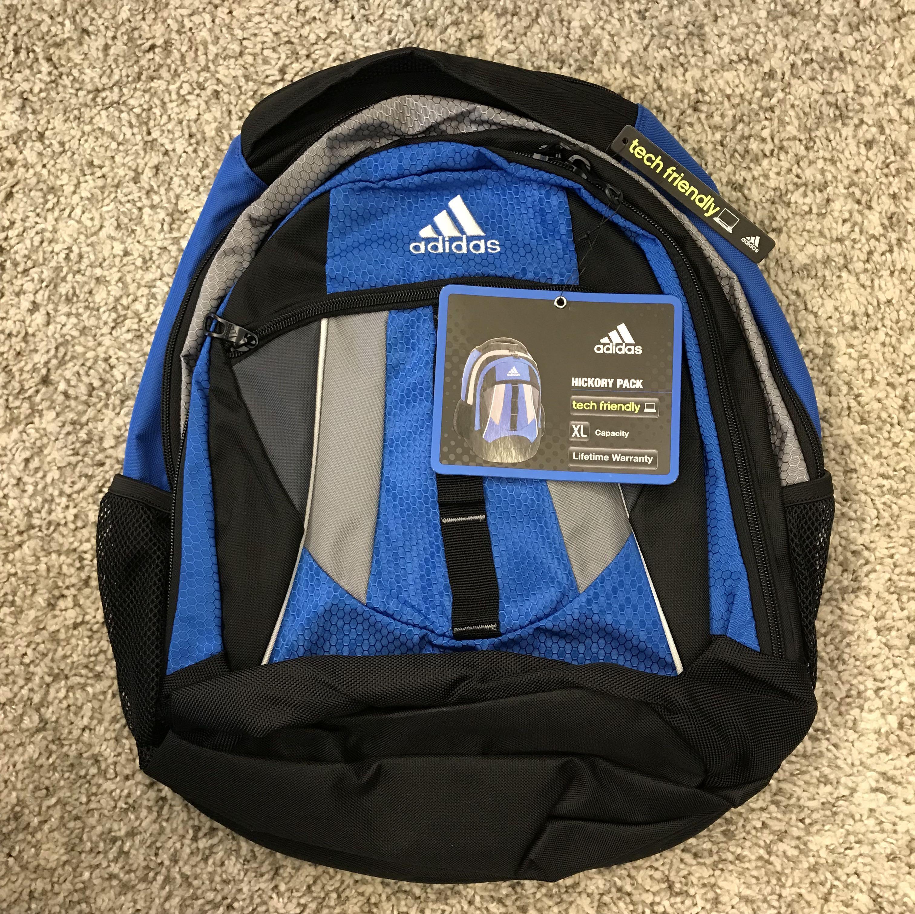 adidas warranty backpack
