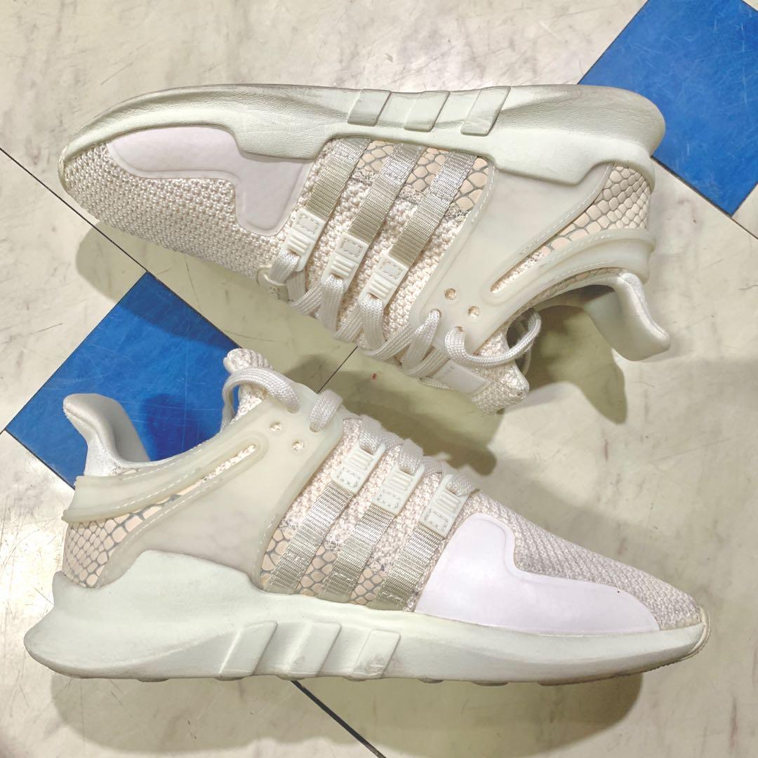 eqt support adv chalk white